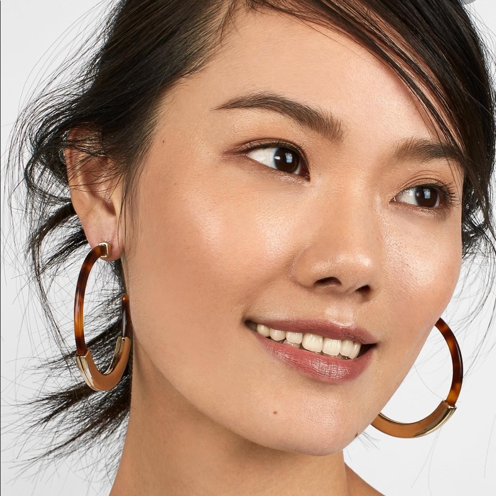 Baublebar hoop earrings